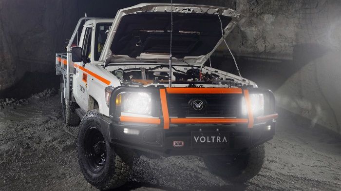 The legendary Toyota Land Cruiser 70 was transferred to the electrical diet