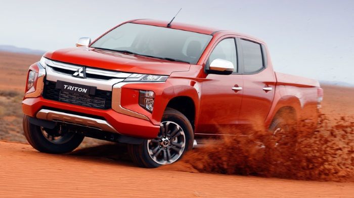 Popular in Russia, the Mitsubishi L200 pick-up has been noticeably updated