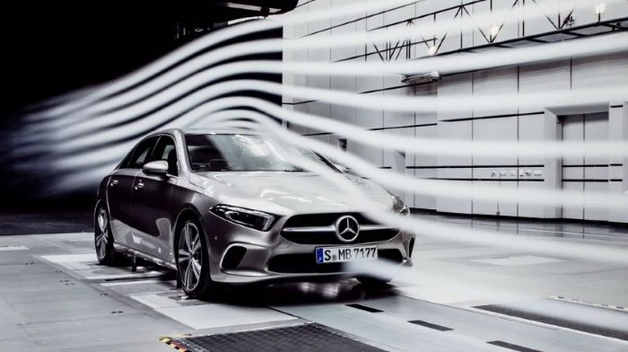 The new Mercedes A-Class was the most streamlined car in the history