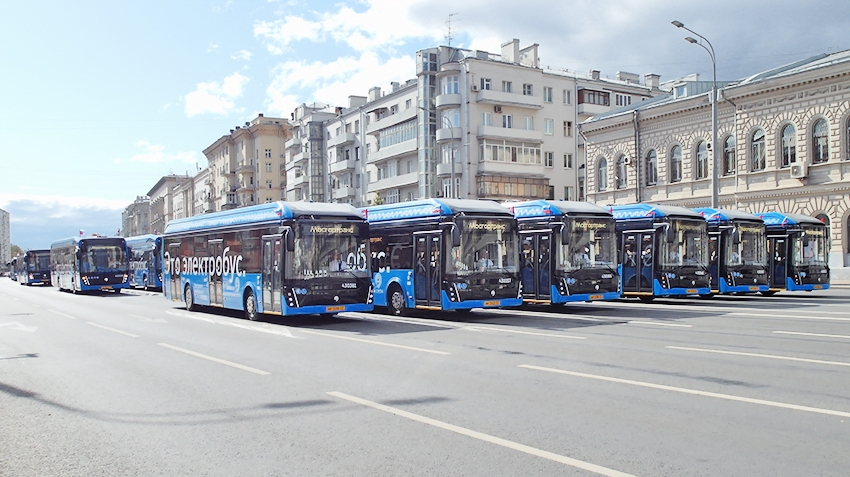 For the first year of work in Moscow, the buses transported 11 million passengers