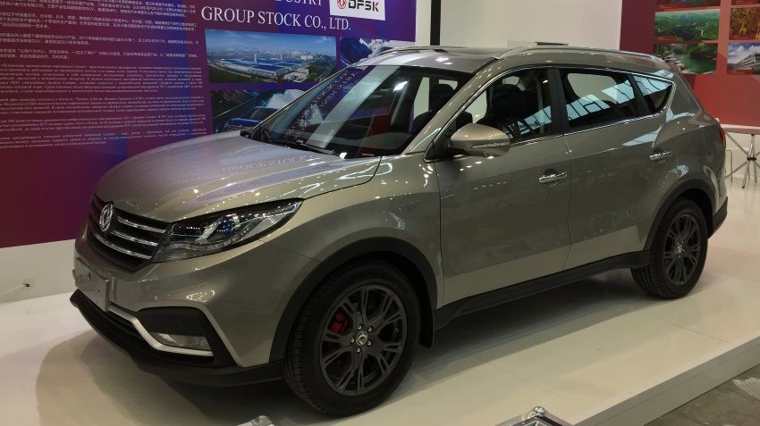 Crossover Dongfeng DFM 580 will come to Russia