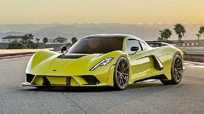 The Hennessey Venom F5 will encroach on the world speed record