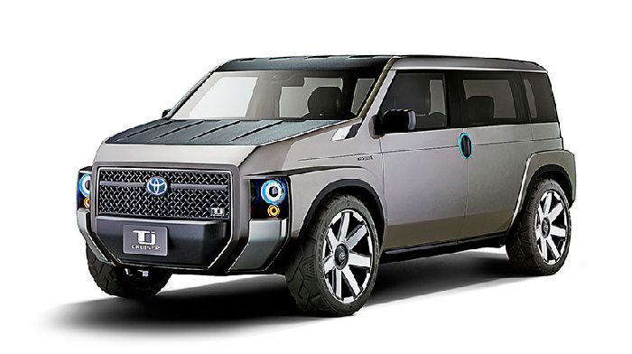 Concept Toyota Tj Cruiser – style "military"