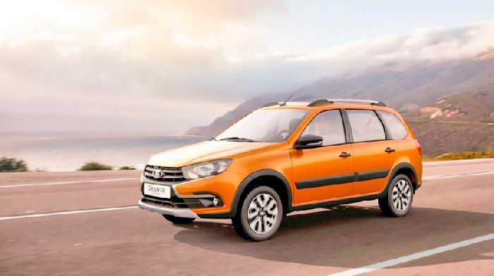 VAZ LADA Granta sent the Cross to the people