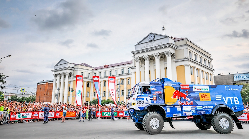 Rally-marathon "silk way-2019" kicked off in Irkutsk