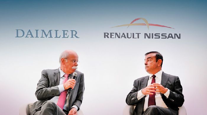 Daimler and Renault-Nissan-Mitsubishi will break the partnership