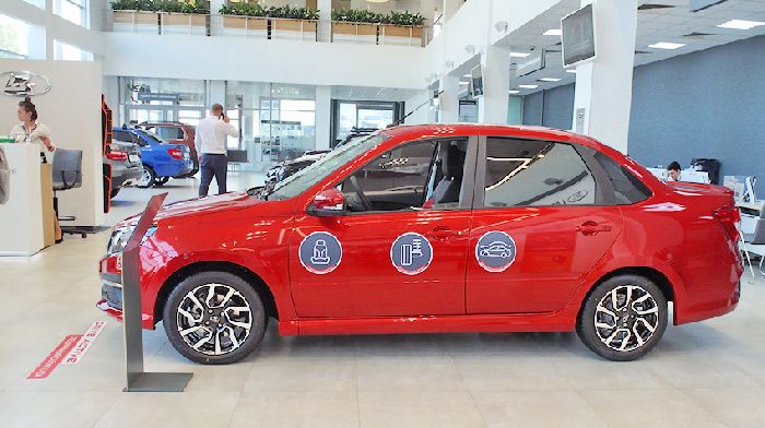 The new car market for 10 months in 2019 sank not so much
