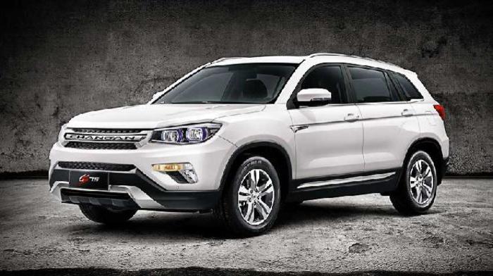 Crossover Changan CS75 reached Russia