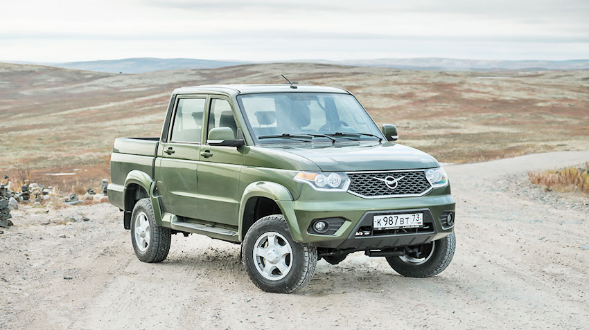 UAZ Pickup became younger by 2019
