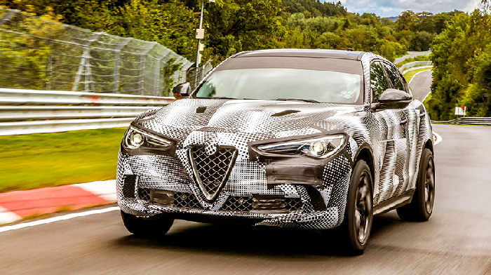 Stelvio Alfa Romeo Quadrifoglio broke the record of the nürburgring