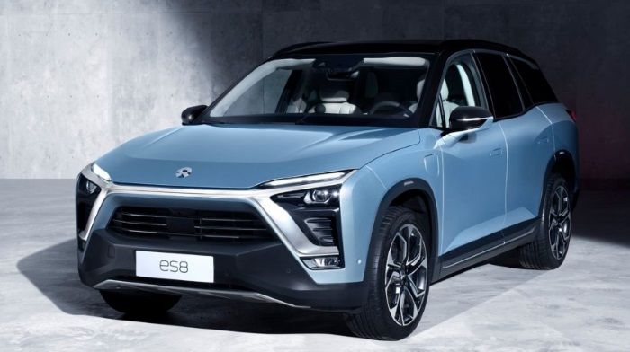 In China began selling an electric crossover NIO ES8