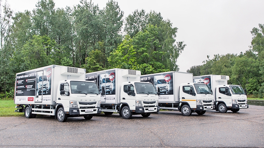 Fuso CANTER has achieved Euro-5