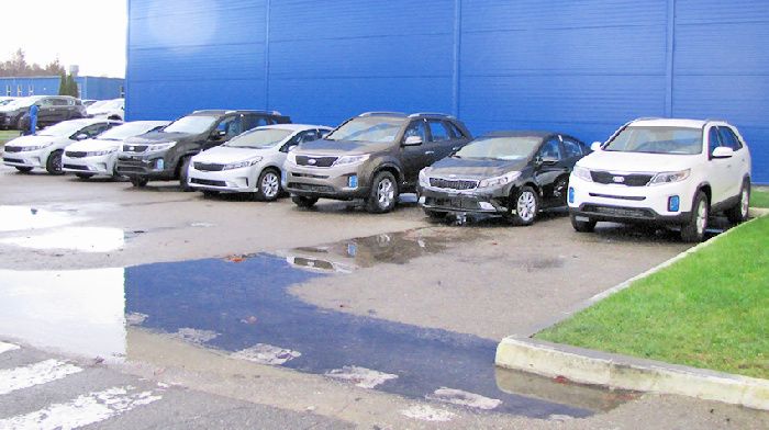 Corporate parks prefer foreign cars