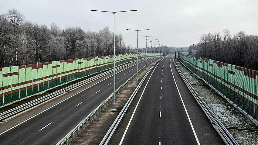 On the route "Moscow–Saint-Petersburg" there will be two toll road
