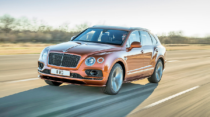 Bentley announced the release of the world's fastest production SUV in the world