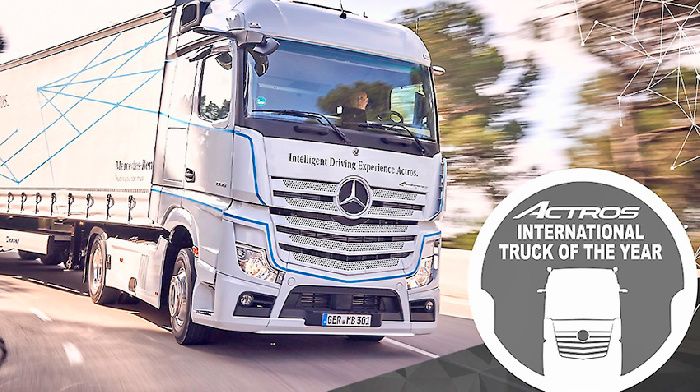 Mercedes-Benz Actros named winner of the "international truck of 2020"