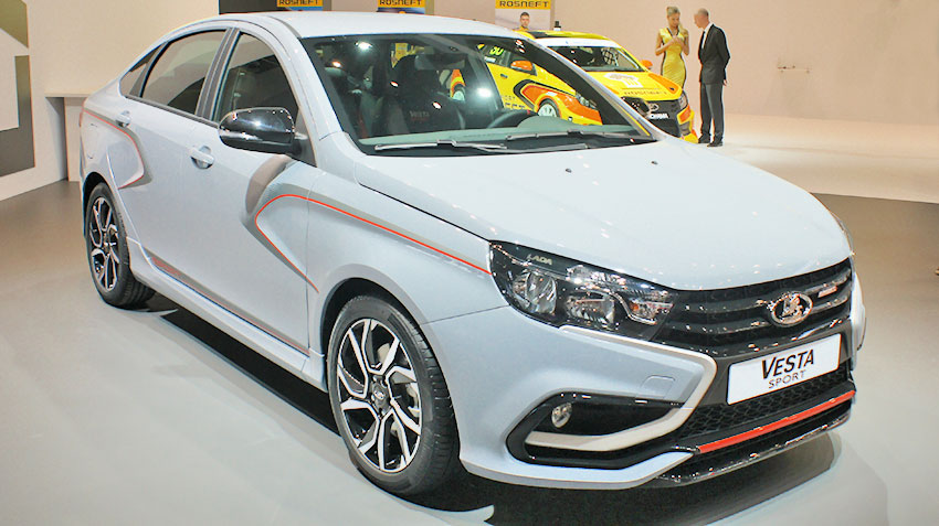 VAZ gives the start of the charged sales of sedan LADA Vesta Sport