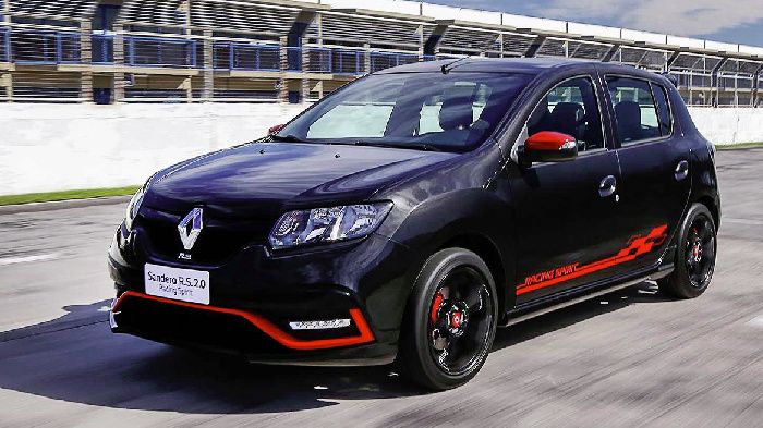 Represented Renault Sandero RS "Racing Spirit"