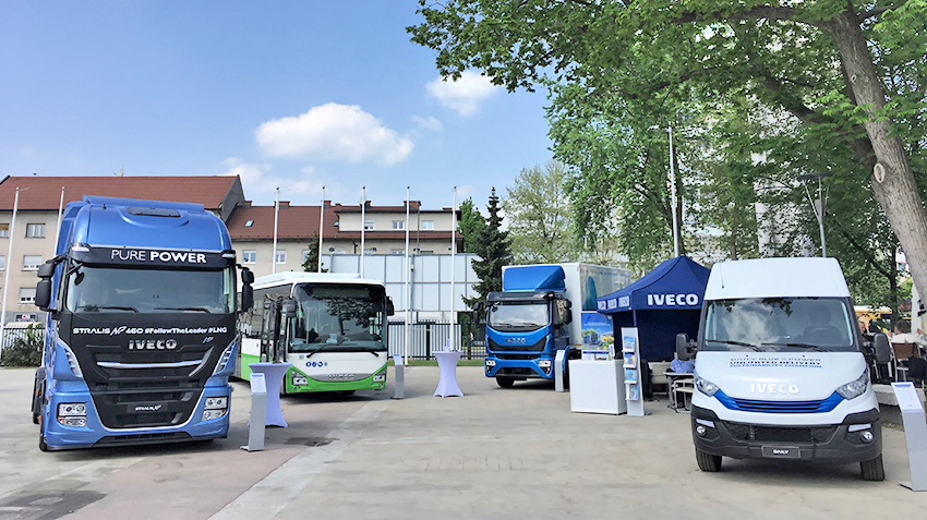IVECO showed the EU's gas line