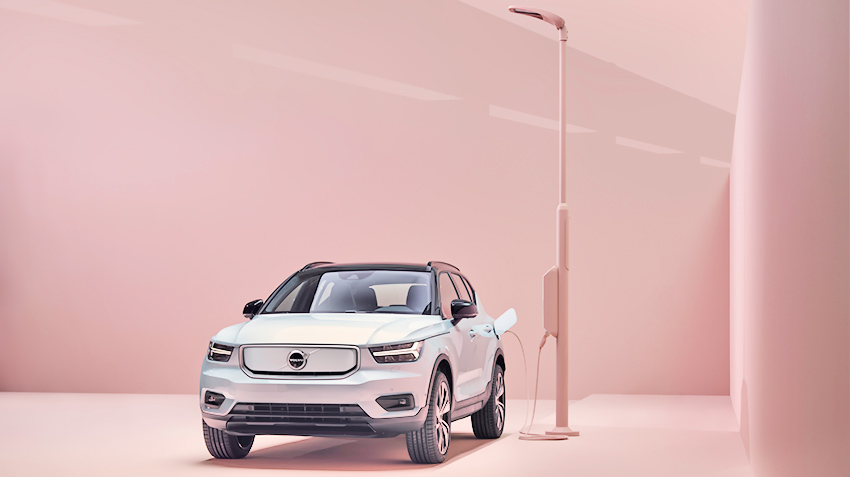 The first mass electric vehicle, the Volvo XC40 Recharge