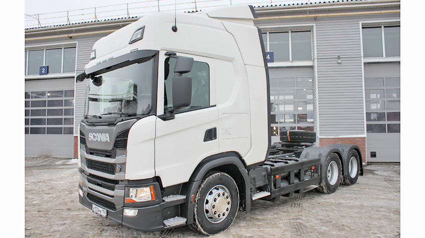 Scania handed over to the transport company "Eurasia logistics" two gas tractor