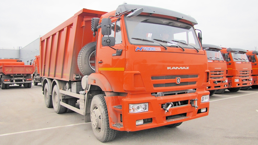 Every fourth truck in Russia, truck