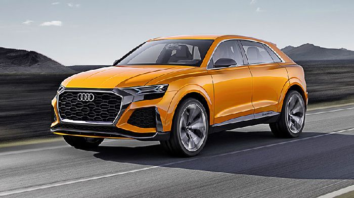 A prototype of the Audi Q8 has been seen in Moscow