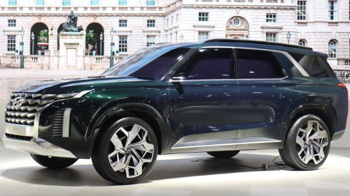 Concept Hyundai Grandmaster hinted at a flagship crossover