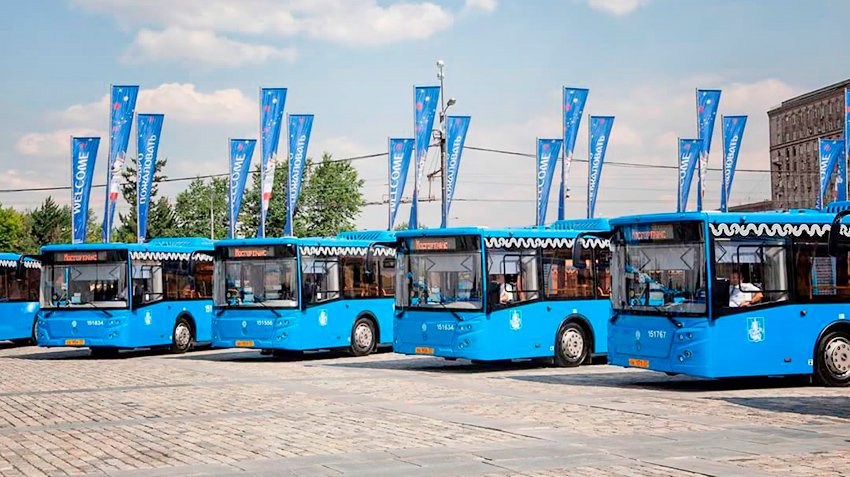 Moscow is stepping ahead on the renovation of the bus fleet