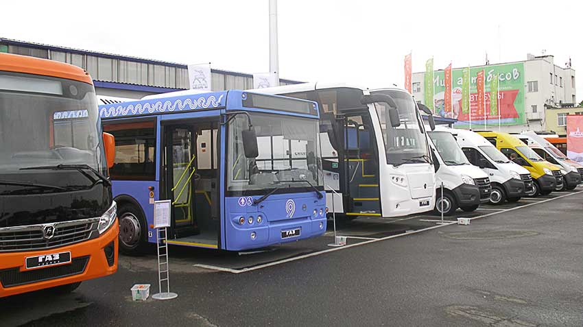 The bus market in 2017 showed ragged dynamics