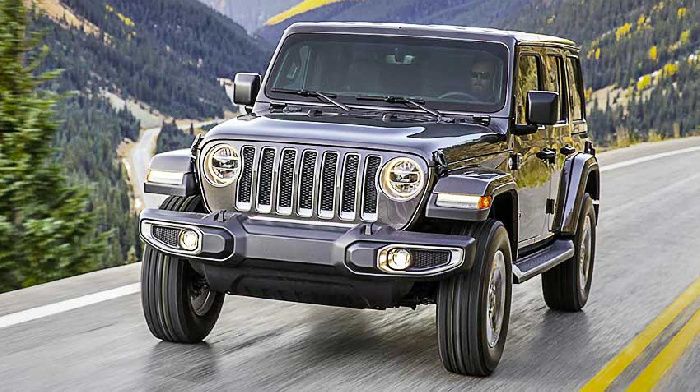Jeep Wrangler is lighter and more modern