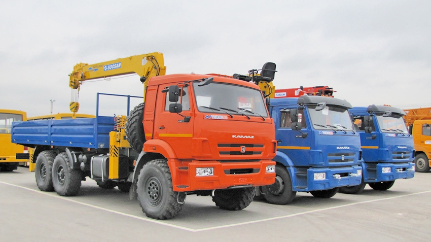 Trucks in July went negative