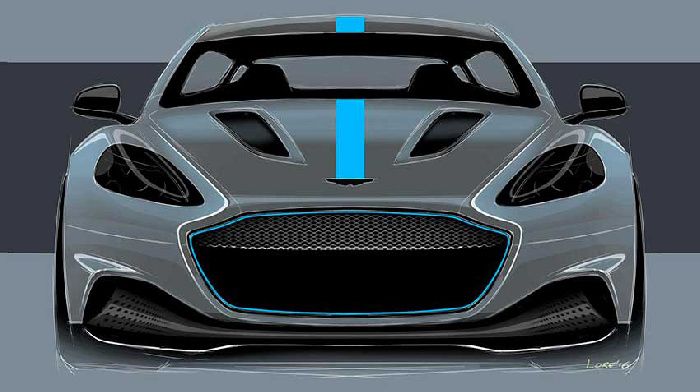 Aston Martin RapidE – supercar on batteries