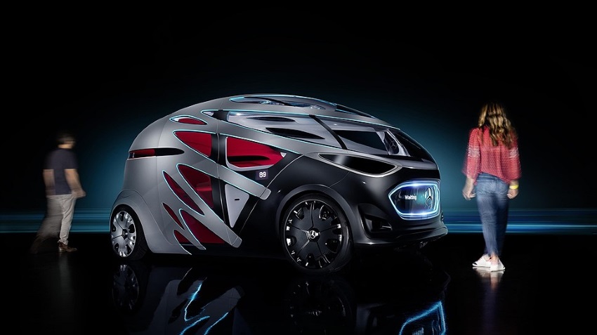 Mercedes-Benz introduced the modular UAV Vision Urbanetic