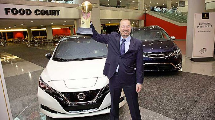 Nissan LEAF II of the 2018 World Green Car 2018