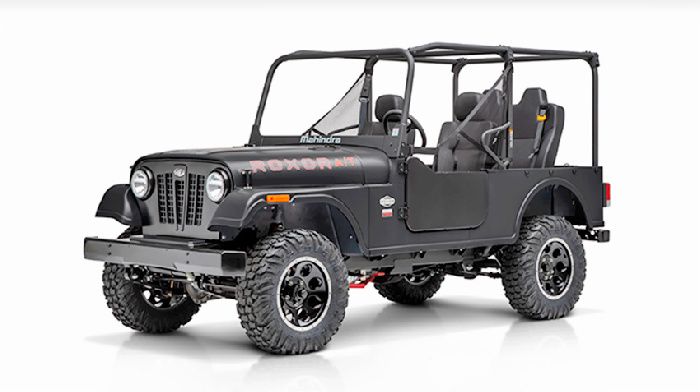 Jeep from India was in USA two pedal drive