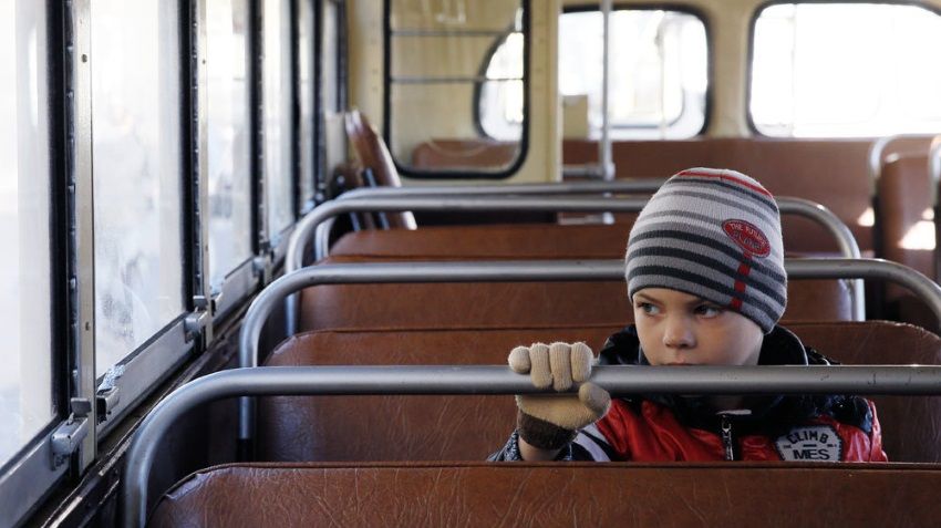 On older buses have forbidden to transport children