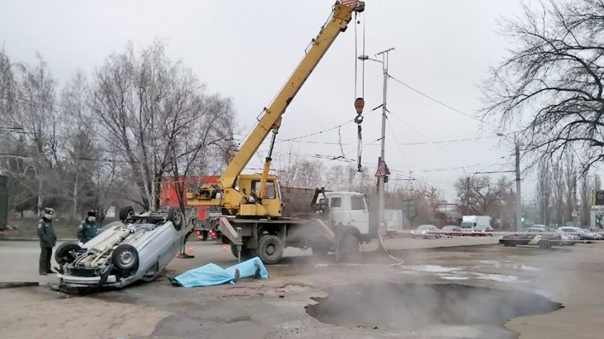 In Penza the driver and passenger to cook in his car alive