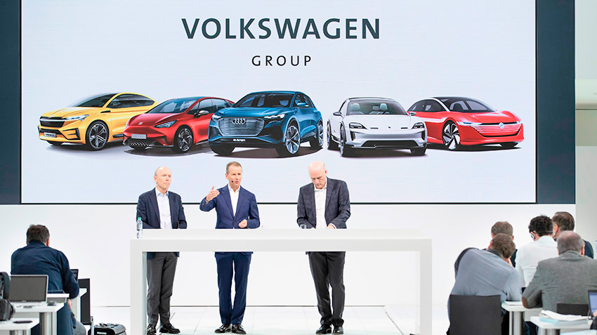The Volkswagen group will launch in the decade of 70 models of electric vehicles