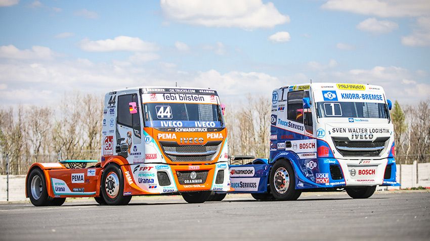 IVECO hopes for success in the European championship trucks