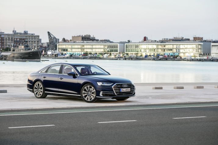The advertised price is the Audi A8