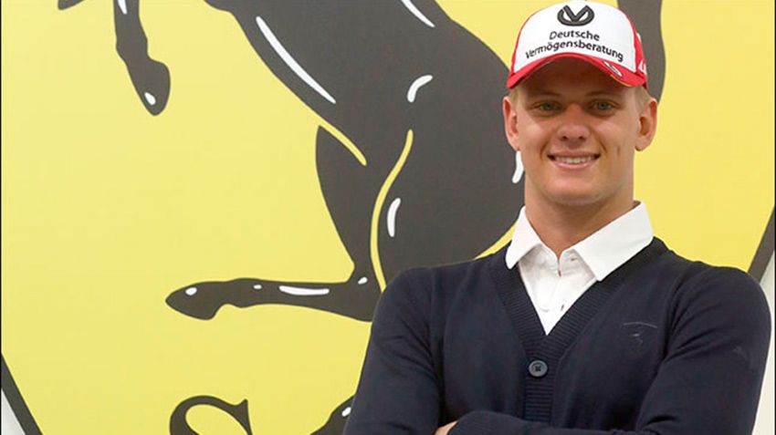 Son of Michael Schumacher Mick will hold a test race on Ferrari and Alfa Romeo