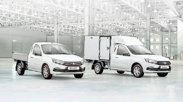 VAZ has updated line of pickups to the redesigned LADA Granta