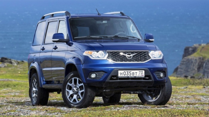 UAZ told about the upgraded "Patriot"