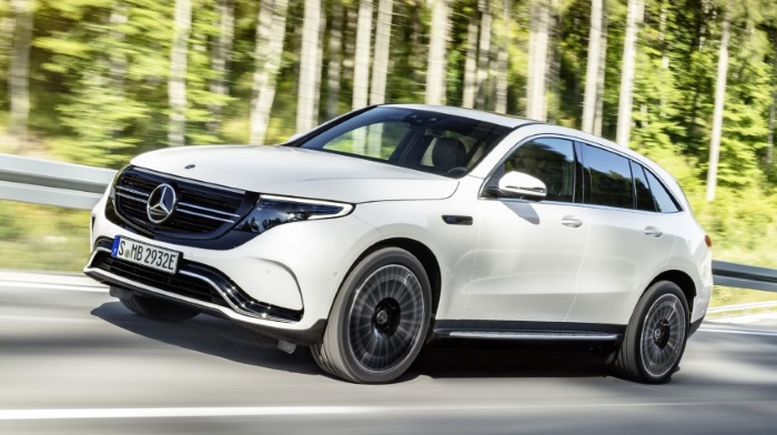 Debut electric crossover Mercedes-Benz EQC