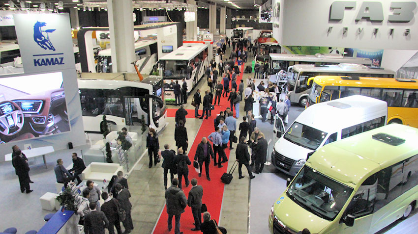 The international bus exhibition BUSWORLD in 2018 will light bus trend
