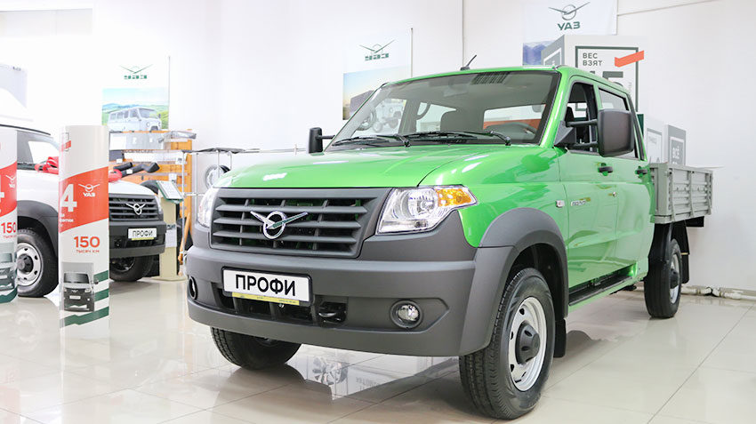 UAZ has released a lorry Profi+
