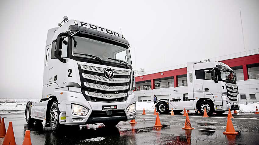 New long-haul tractor Foton Auman EST A was launched on the Russian market