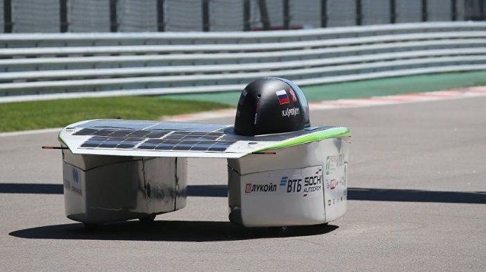 On the Sochi track presented Russian santamobile SOL