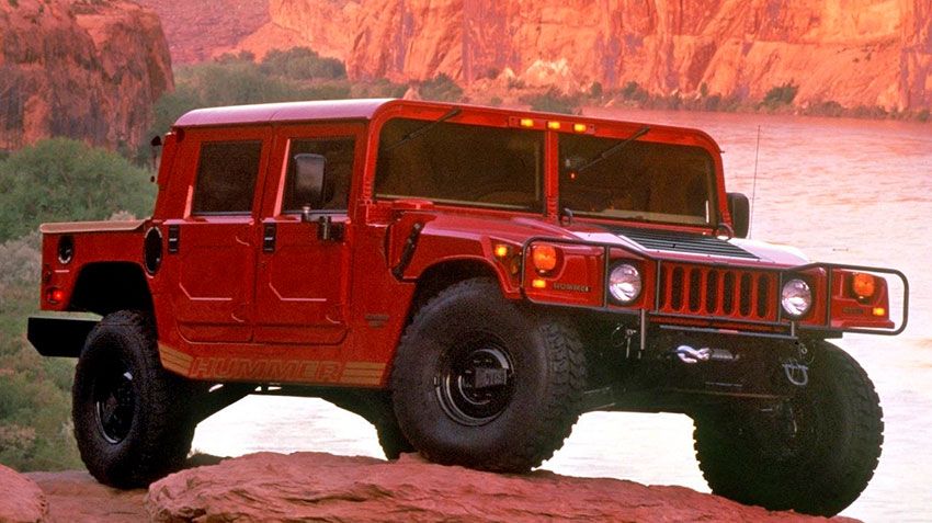 For Arnold Schwarzenegger made an electric Hummer H1